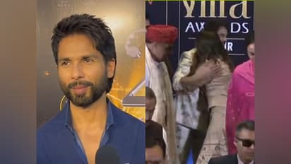 Shahid Kapoor-Kareena Kapoor reunion at IIFA 2025: Actor calls it 'normal'; WATCH viral moment
