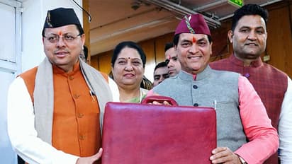 Uttarakhand Chief Minister Pushkar Singh Dhami and Finance Minister Dr Prem Chand Agarwal (File Photo/ANI) 