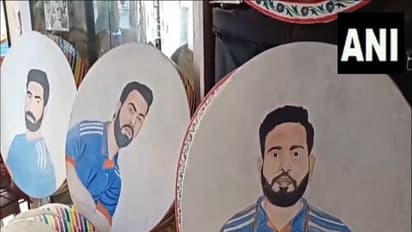 IND vs NZ, CT 2025 final: Jodhpur artisan sells drums featuring Rohit, Pant, Bumrah, Pandya & more (WATCH)