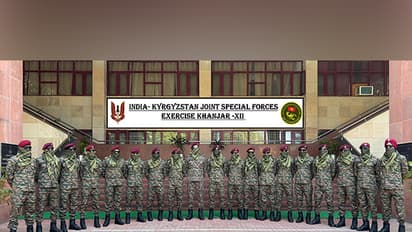 Indian Army contingent departs for India-Kyrgyztan joint special forces excercise 'Khanjar-XII' (Photo/PIB)