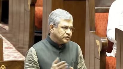 Union Railways Minister Ashwini Vaishnaw (Photo/Sansad TV)