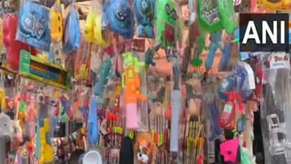 Visuals from Ayodhya market (Photo/ANI)