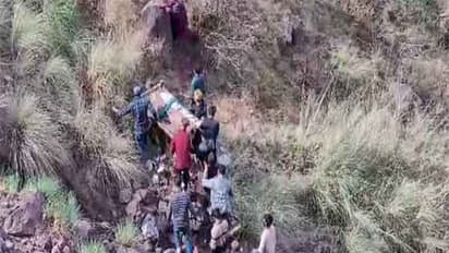 Visuals from the accident site. Photo/ANI)