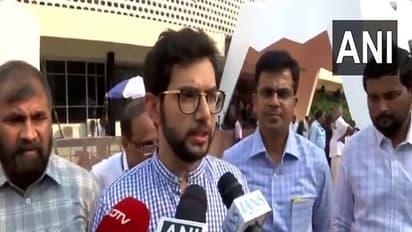 Shiv Sena (UBT) leader Aditya Thackeray (Photo/ANI)