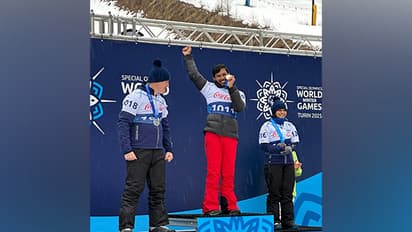 India's snowboarding athletes had a fine start at the event. (Photo- Special Olympics Bharat)