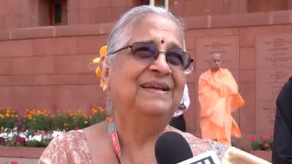 Rajya Sabha MP Sudha Murthy (Photo/ANI)