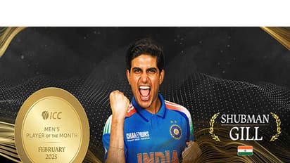 சிறந்த வீரருக்கான ஐசிசி விருது வென்ற சுப்மன் கில் – பிப்ரவரி மாதத்திற்கான சிறந்த வீரர் கில்!