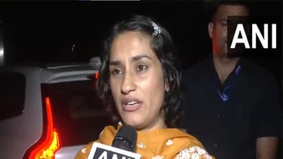 Congress MLA Vinesh Phogat (Photo: ANI)