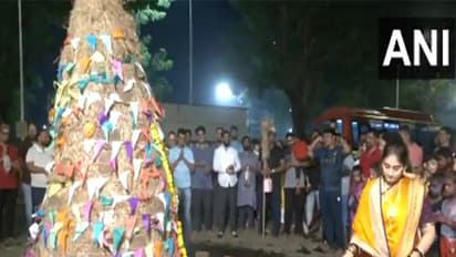 India lights up Holika dahan with traditional rituals and festivities nationwide