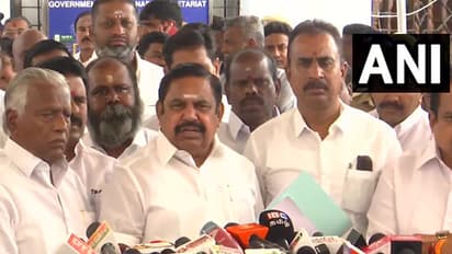 All India Anna Dravida Munnetra Kazhagam (AIADMK) General Secretary Edappadi K Palaniswami (Photo/ANI)