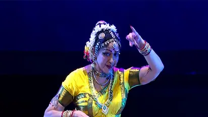 Hema Malini captivates audience with classical dance at Vrindavan Mahotsav; CHECK PHOTOS