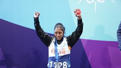 Indian athlete after winning the silver medal (Photo: Special Olympics Bharat)