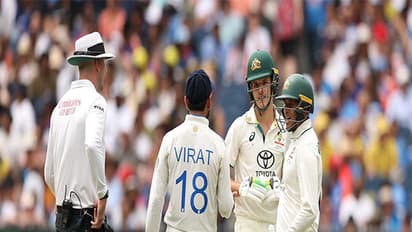 Virat Kohli during his on-field confrontation with Sam Konstas. (Photo: ICC)