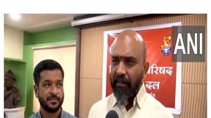 Bajrang Dal leader Nitin Mahajan (Photo/ANI)