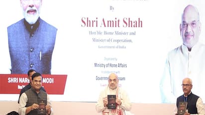 Assam CM Himanta Sarma with Union Home Minister Amit Shah (Photo/X@himantabiswa)