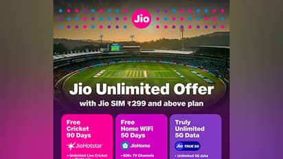 Jio has an unlimited offer for cricket fans. (Photo- Jio)