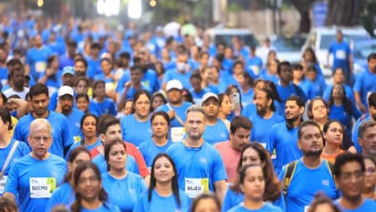 Participants during Mumbai Walkathon (Image: Mumbai Walkathon)