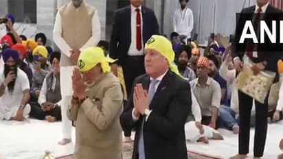 Prime Minister Narendra Modi and New Zealand Prime Minister Christopher Luxon  (Photo/ANI)