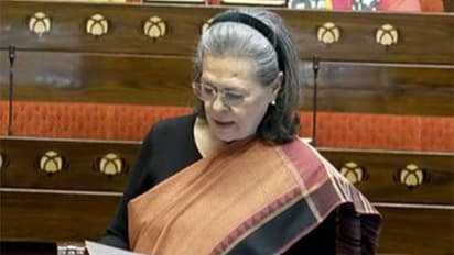 Congress leader Sonia Gandhi (Photo/Samvad TV)