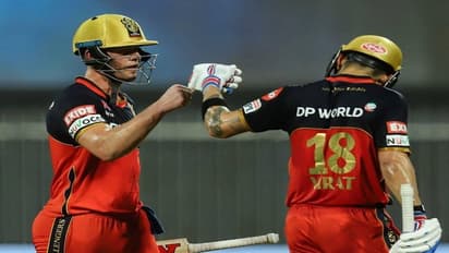 Virat Kohli with AB de Villiers (Photo/ Virat Kohli Twitter)