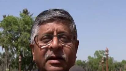 Bharatiya Janata Party leader Ravi Shankar Prasad (Photo/ANI)