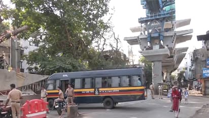 Curfew was imposed in several areas of Nagpur post March 17 clashes (Photo/ANI)