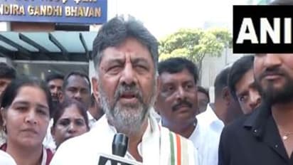 Karnataka Deputy Chief Minister DK Shivakumar. (Photo/ANI)