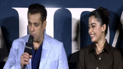 Salman Khan and Rashmika Mandanna (Image Source: ANI)