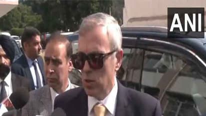  Jammu and Kashmir Chief Minister Omar Abdullah (Photo/ANI)
