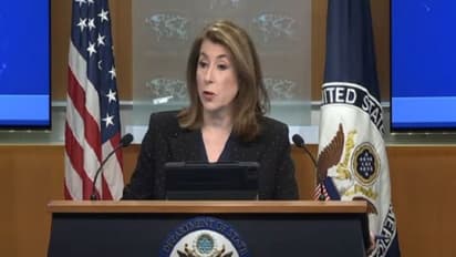 US Department of State Spokesperson Tammy Bruce (Photo/ Youtube @StateDept)