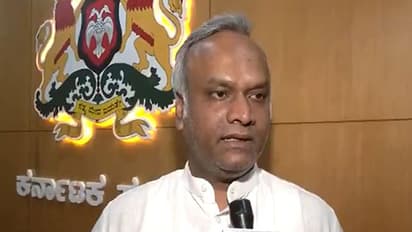 Karnataka Minister for Electronics, IT/BT, and Rural Development &amp; Panchayat Raj, Priyank Kharge (Photo/ANI)