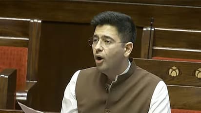 AAP MP Raghav Chadha (Photo: Sansad TV)