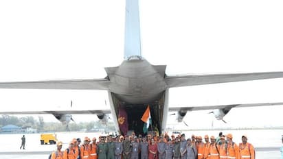 80-member NDRF team departs for Myanmar's Nay Pyi Taw (Image Credit: X/@DrSJaishankar)
