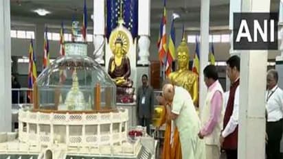 PM Modi visits Deekshbhoomi (Photo/ANI/DD)  