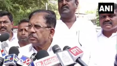 Karnataka Home Minister G Parameshwara (Photo/ANI)
