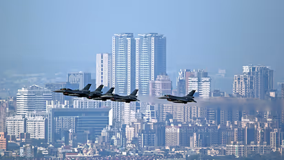 Taiwan detects over 70 Chinese military aircraft and ships in increased activity around island