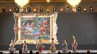 PM Modi becomes audience to Thai Ramayana performance (Image/ANI)