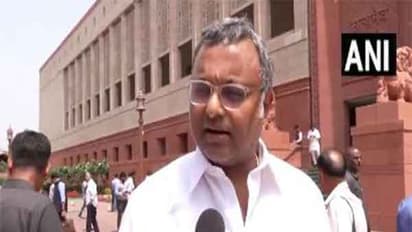 Congress MP Karti Chidambaram (Photo/ANI)