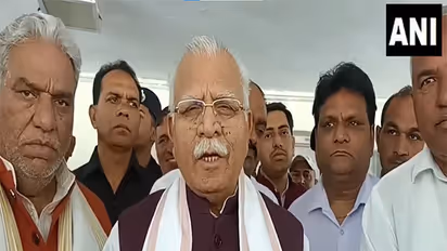 Union Minister Manohar Lal Khattar (Photo/ANI)
