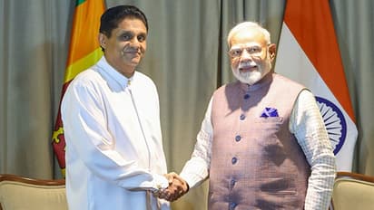 PM Narendra Modi, Sri Lanka's Leader of the Opposition Sajith Premadasa (Image Credit: X/@NarendraModi)