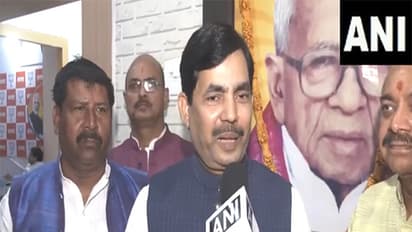 BJP leader Shahnawaz Hussain (Photo/ANI)