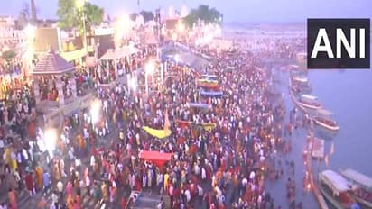 Ram Navami 2025: Devotees flock to Ayodhya, take holy dip near Ram temple