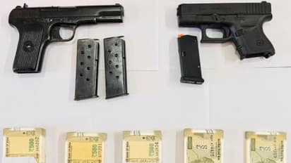 Arms and counterfiet cash recovered by Amritsar Police (Photo/X@DGPPunjabPolice)