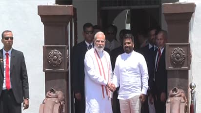Prime Minister Narendra Modi and Sri Lanka President Anura Kumara Dissanayake (Image/ANI)