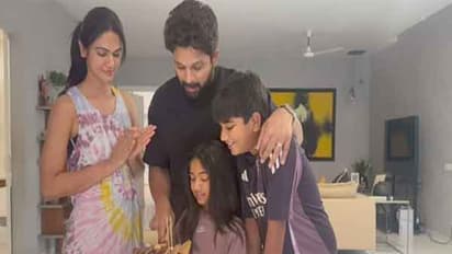 Allu Arjun marks 43 years with heartfelt birthday celebration with family – Check pic