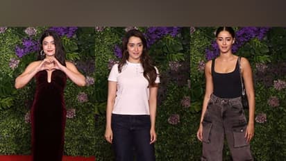 Rashmika Mandanna, Shraddha Kapoor, Ananya Panday (Photo/ANI)