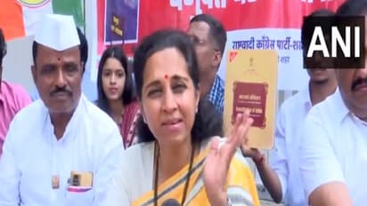  NCP-SCP MP Supriya Sule (Photo/ANI)