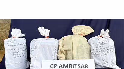 Punjab police seizes 4.04 kg of heroin, arrests 8 accused (Photo/X @DGPPunjabPolice)