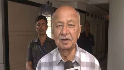 "Good thing...": Congress' Sushil Kumar Shinde praises BJP govt for Tahawwur Rana's extradition