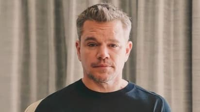 Matt Damon enjoys some time on yacht during break from 'The Odyssey' shoot , shows off his ripped physique